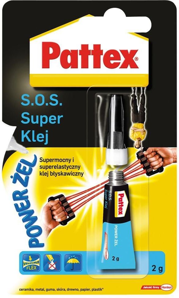 Henkel Pattex S.O.S. Super Klej Power Żel 2g - 1471937