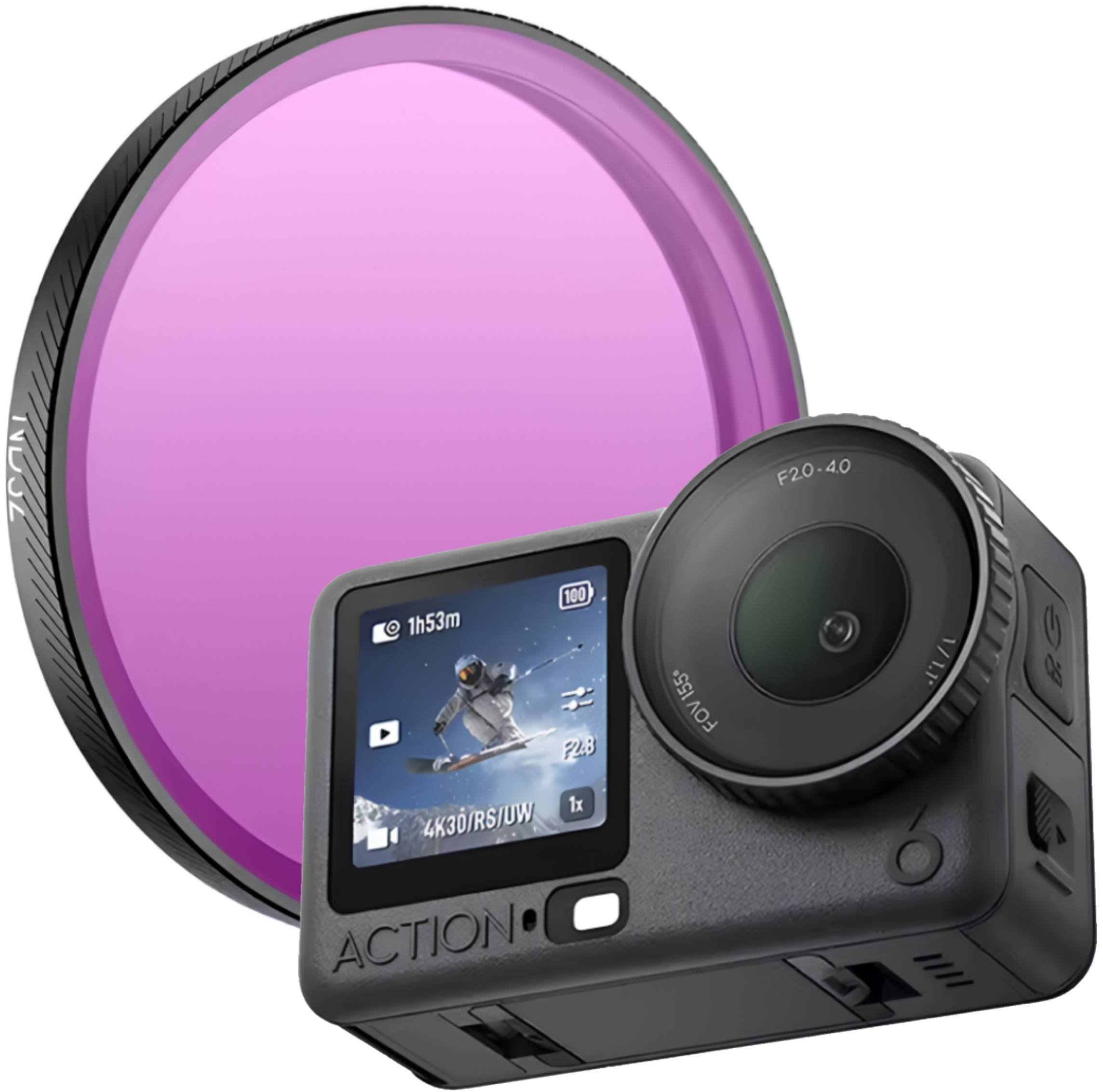 FILTR ND32 SZARY NEUTRALNY OCHRONNY DO KAMERY SPORTOWEJ DJI OSMO ACTION 6