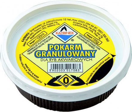 Katrinex POKARM GRANULOWANY nr.0 250ml