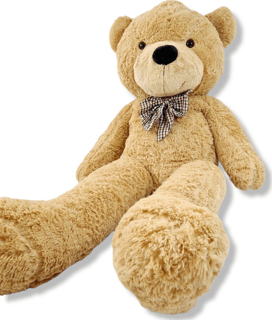Blue Ride Miś Gigant Wielki Miś Pluszowy 160 cm Beżowy