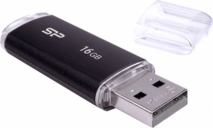 Pendrive Silicon Power Ultima U02, 16 GB (SP016GBUF2U02V1K)