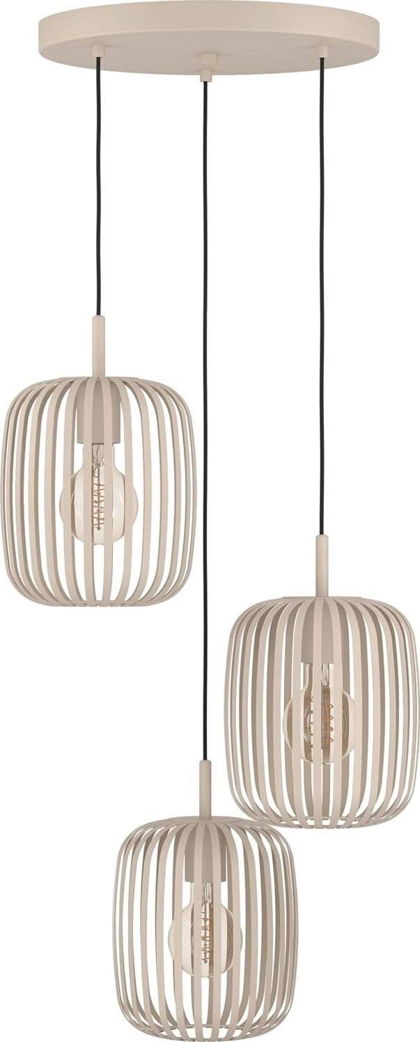 Lampa wisząca EGLO PENDING ROMAZZINA 3XE27 900687 SAND