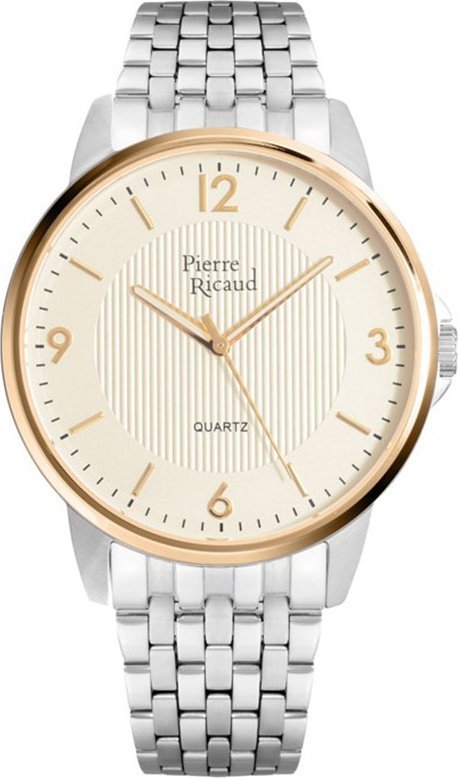Zegarek Pierre Ricaud Zegarek męski Pierre Ricaud P60035.2153Q srebrny