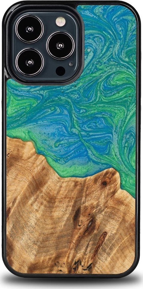 BeWood Etui Bewood Unique na iPhone 13 Pro - Neons - Tokyo