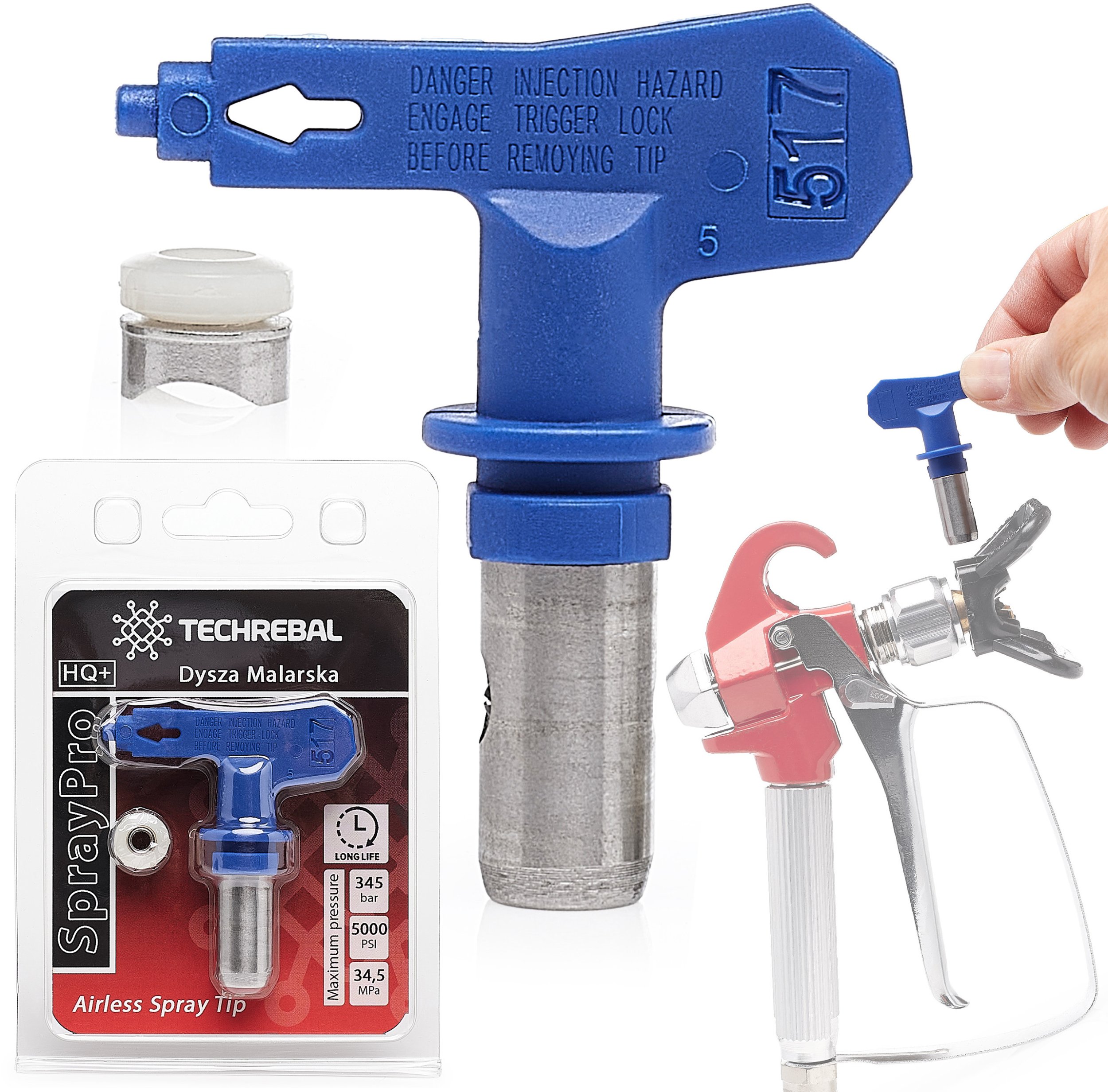 Uniwersalna Dysza Malarska Model 517 do Pistoletu Agregatu Malarskiego HQ