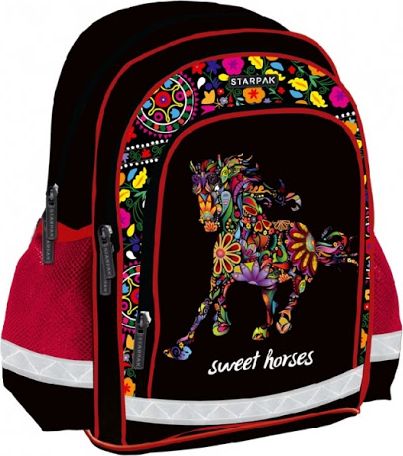 Starpak Plecak szkolny Horses