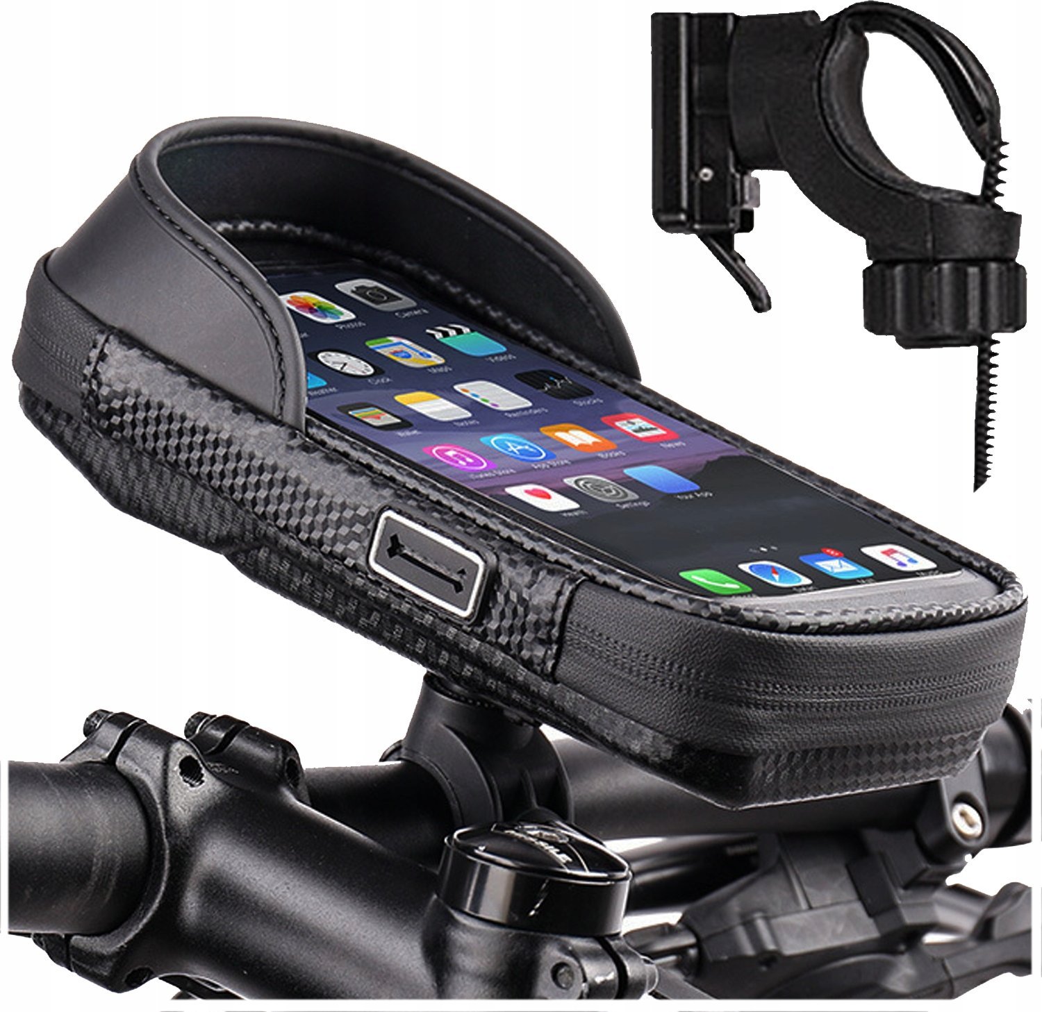 SAKWA NA ROWER TORBA UCHWYT CASE ETUI NA TELEFON DOTYKOWA POKROWIEC DOTYK