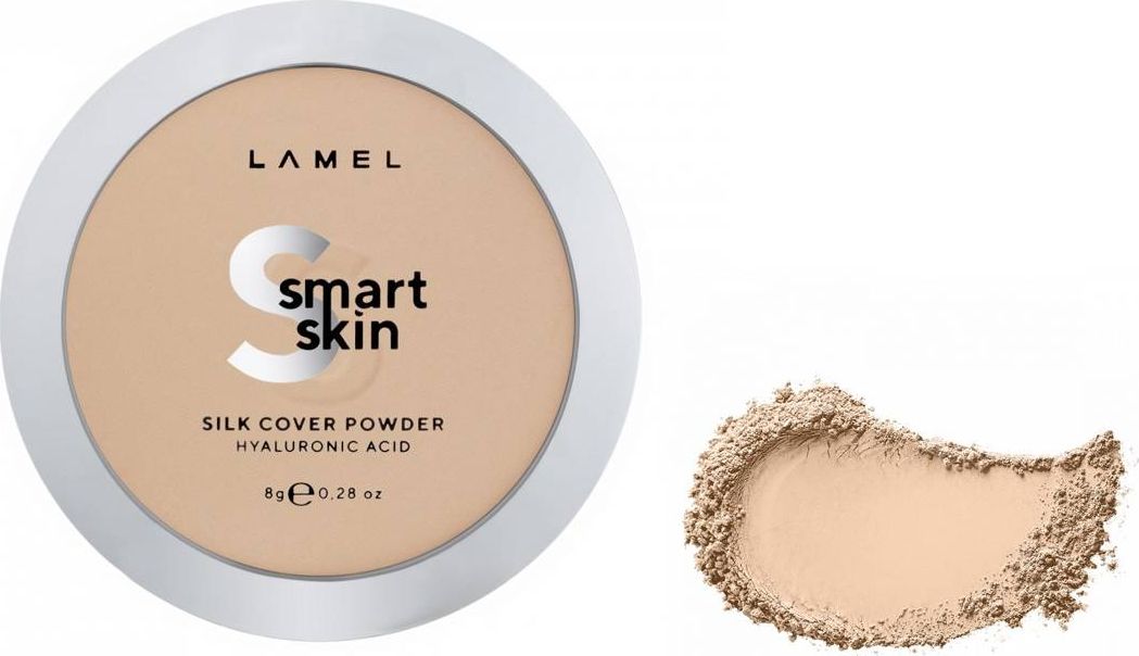 Lamel Smart Skin Puder kompaktowy do twarzy Silk Cover nr 404 8g