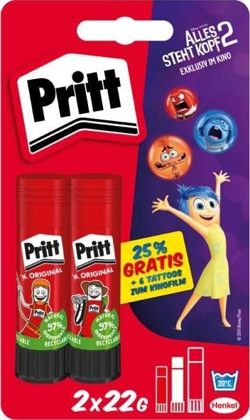 Pritt Klej 2x22g Wszystko stoi na głowie 2 Design BTS2024 retail