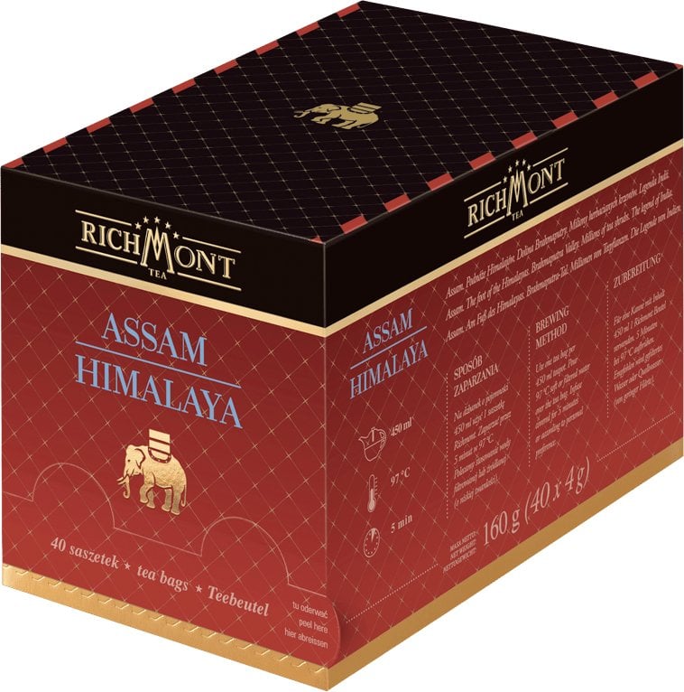 Richmont Herbata czarna Assam Himalaya 40 saszetek