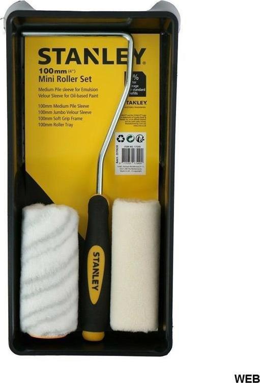Stanley Stanley - Zestaw malarski (miska / kuweta + 2 wałki 10 cm)