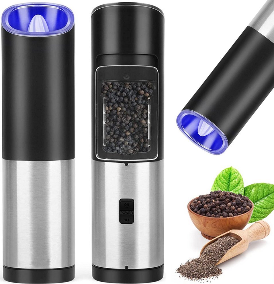 Młynek do przypraw Verk Młynek do pieprzu soli elektryczny grawitacyjny Młynek do pieprzu soli elektryczny grawitacyjny