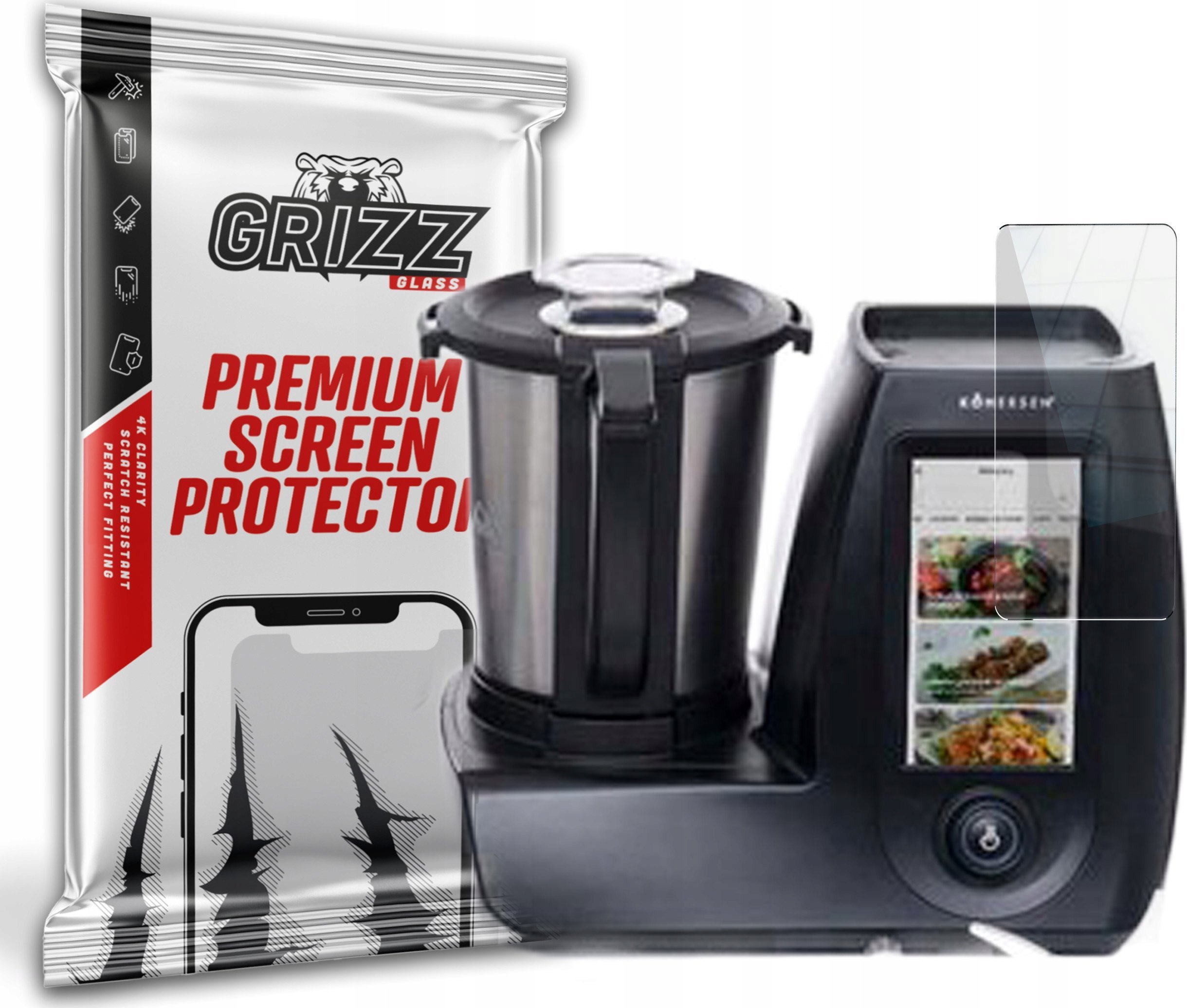 GrizzGlass Szkło hybrydowe GrizzGlass HybridGlass do Kohersen CY021 2000W