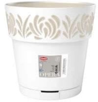 Puku pods ar paliktni Gaia O15x15cm balts 8003507883000