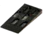 Modeco Kliny do glazury 8 x 30 x 70mm plastikowe 50szt. (MN-37-121)