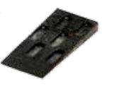 Modeco Kliny do glazury 8 x 30 x 70mm plastikowe 50szt. (MN-37-121)