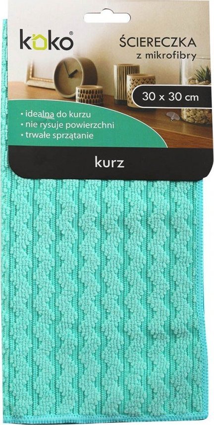 KOKO KOKO - Ścierka mikrofibra na kurz - 30x30 cm