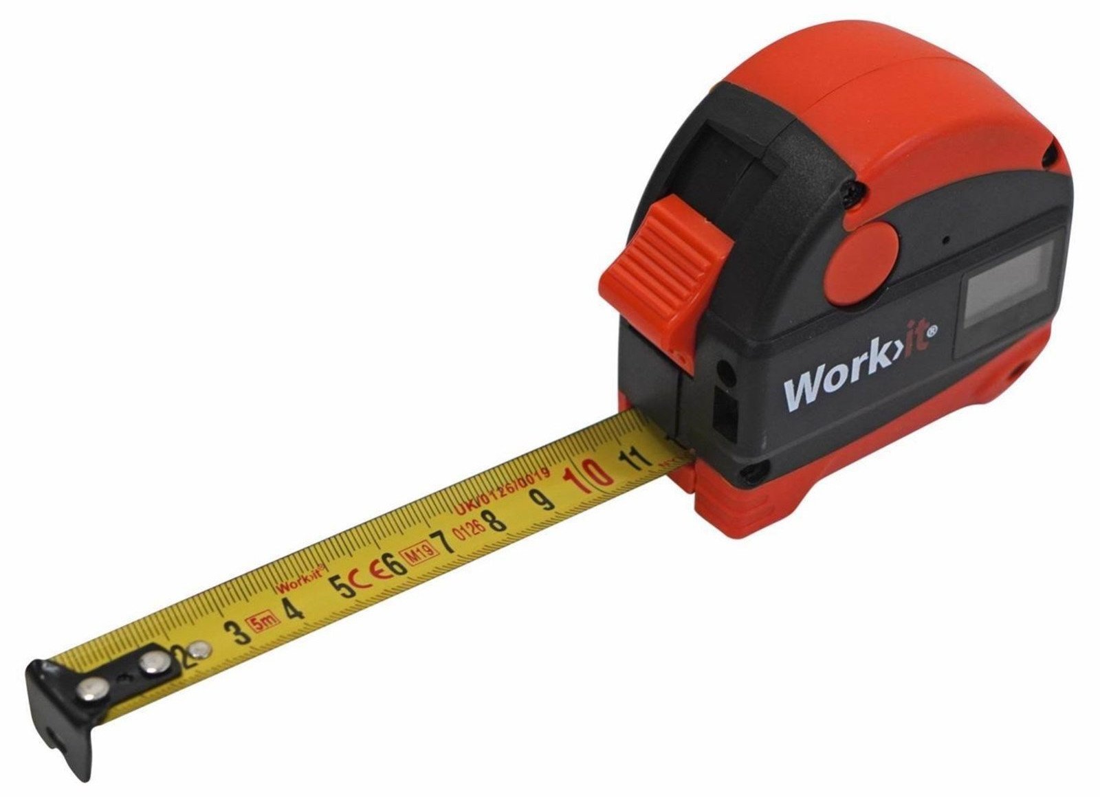 Home it Work ® målebånd med laserafstandsmåler 5 + 40 meter