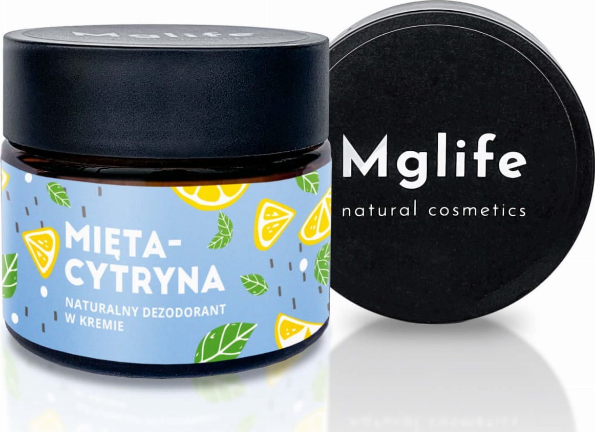 Mglife Mglife Mięta cytryna Naturalny dezodorant w kremie 50 ml