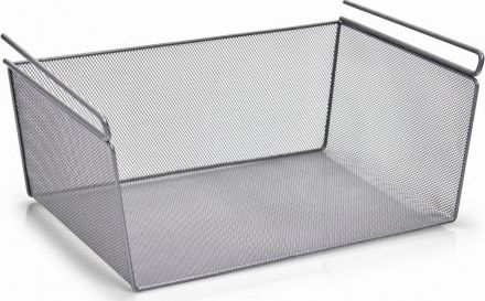 Zeller Półka pod półkę, 26x19x42.5cm, kol. srebrny