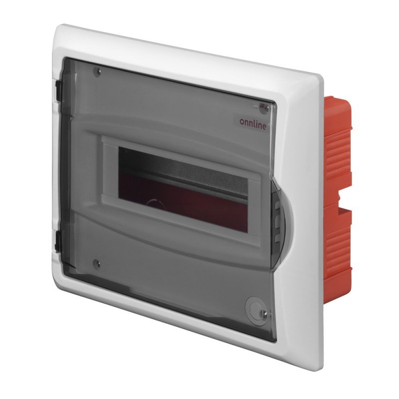 Onnline Rozdzielnica p/t 1x6 IP40 szyba dymna 2511-11