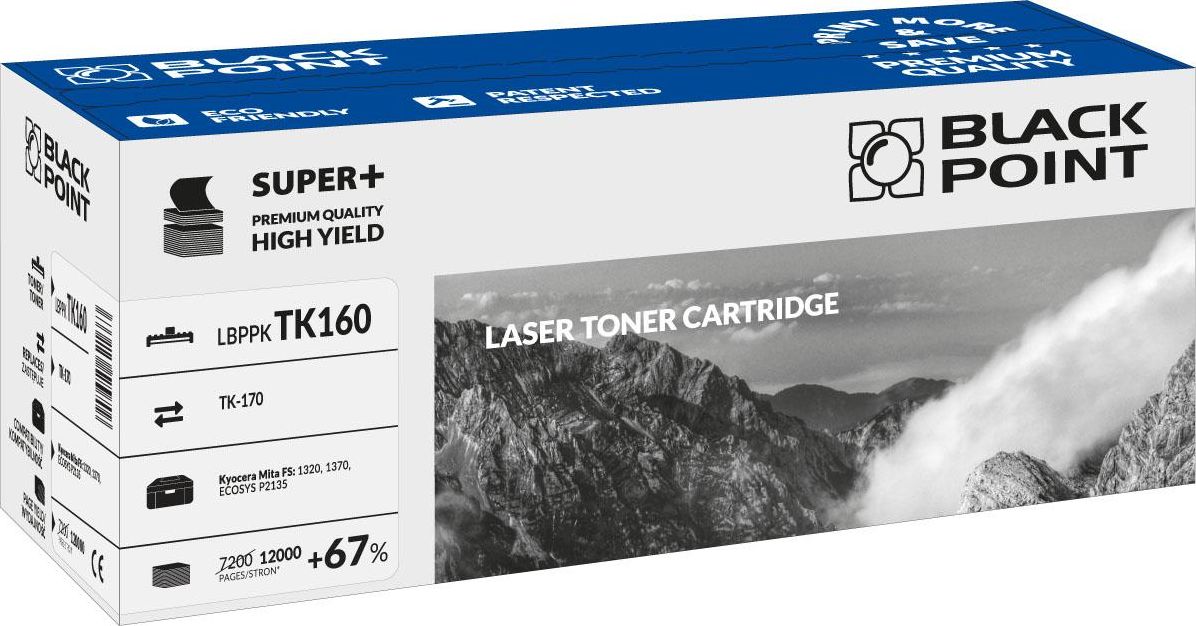 Toner Black Point Black (BLKYOTK160BCBW)