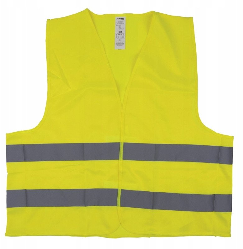 Kamizelka ostrzegawcza DONAU SAFETY, rozm. 3XL, żółta