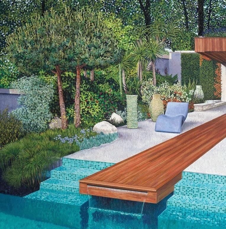 Susan Entwistle Karnet z kopertą Ogród w Monako