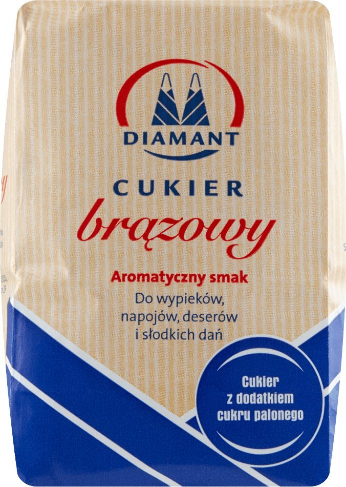 Diamant Diamant Cukier brązowy 500 g