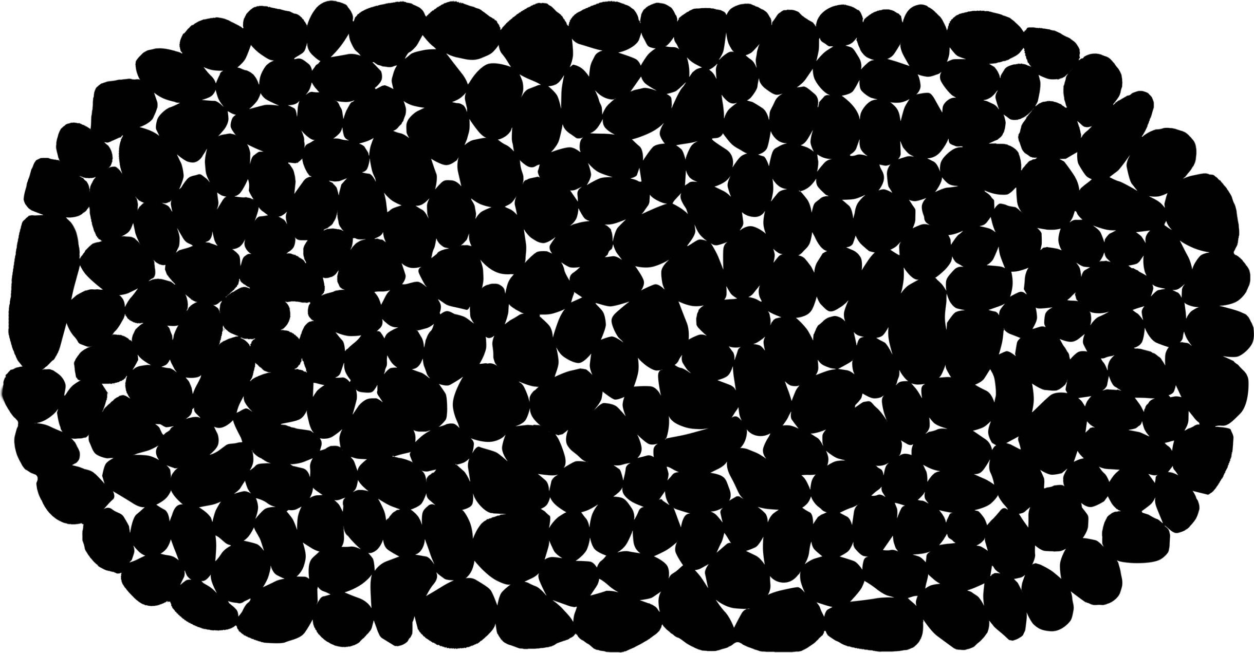 Sepio Mata antypoślizgowa 34x66cm czarny