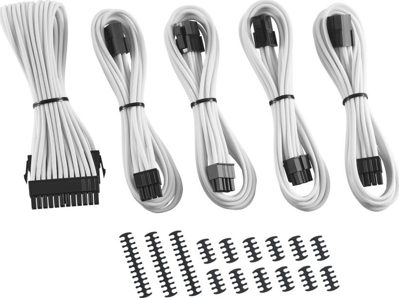 CableMod Zestaw kabli, Biały (CM-CAB-CKIT-N88KW-R)