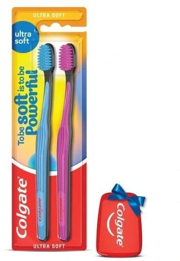 COLGATE Ultra Soft Szczoteczka do zębów Duopack 1 op. - 2 szt.