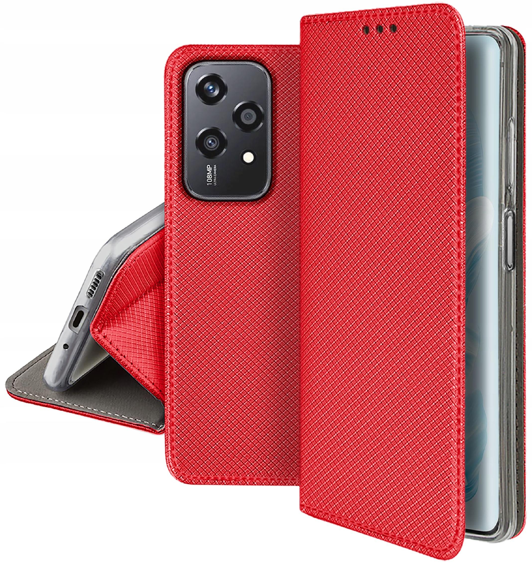 Etui do Honor 200 Lite 5G SMART MAGNET CASE PORTFEL + SZKŁO 9H