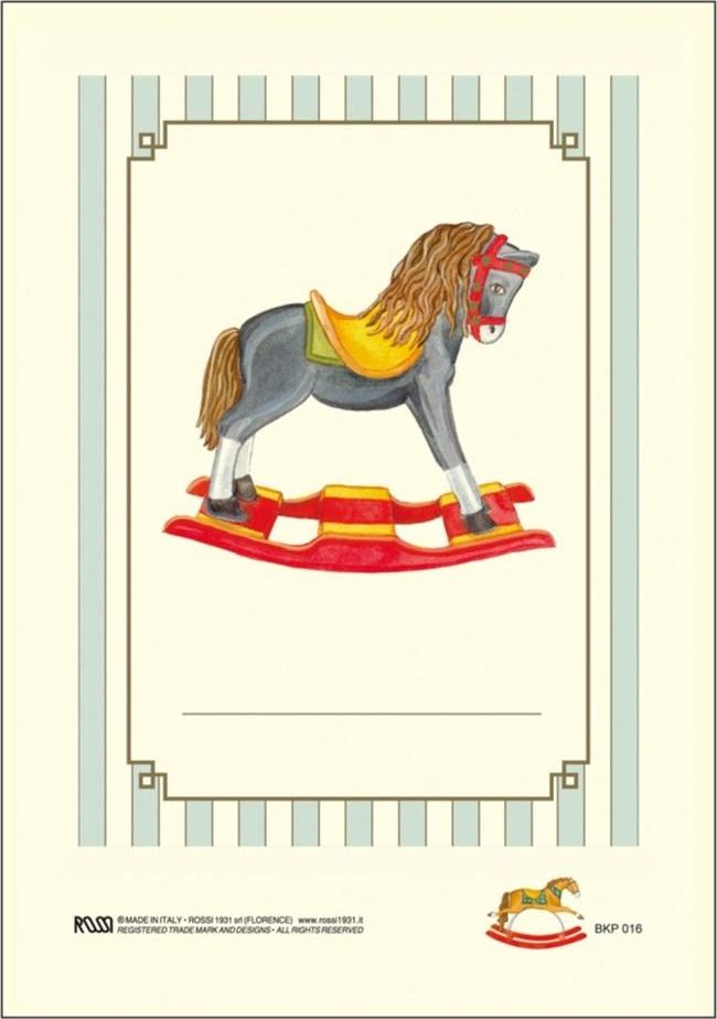 Rossi Naklejki dekoracyjne BKP 016 Konik 6szt ROSSI