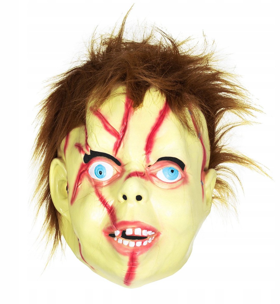 Lateksowa maska LALECZKA CHUCKY HALLOWEEN