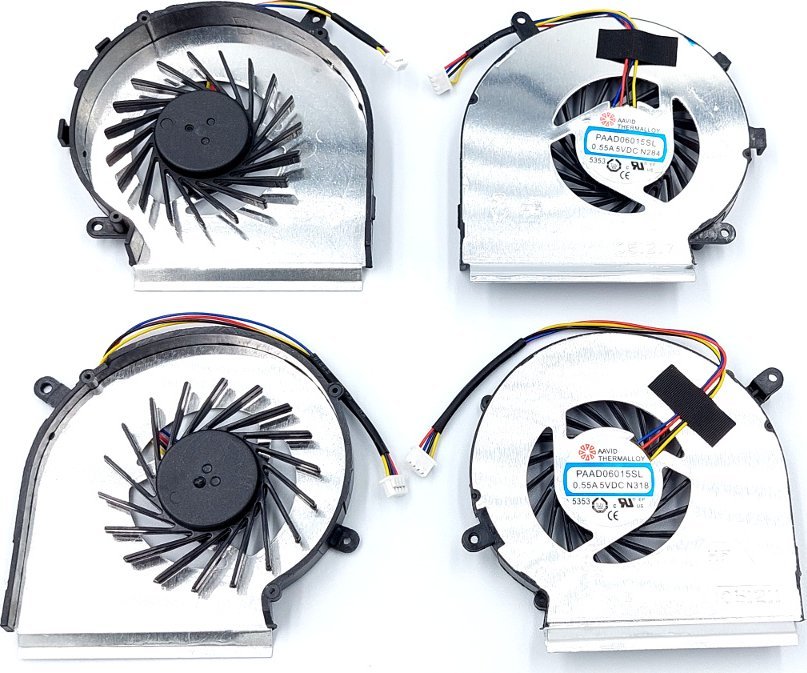 Wentylator Ultra Parts Wentylator MSI GPU + CPU GE62 GE72 GL62 GL72 PE60 PAAD06015SL N284 N303