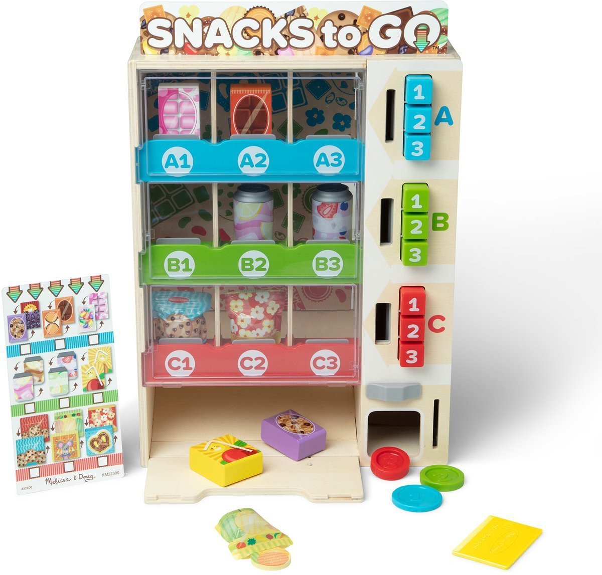 MELISSA & DOUG playset Vending Machine