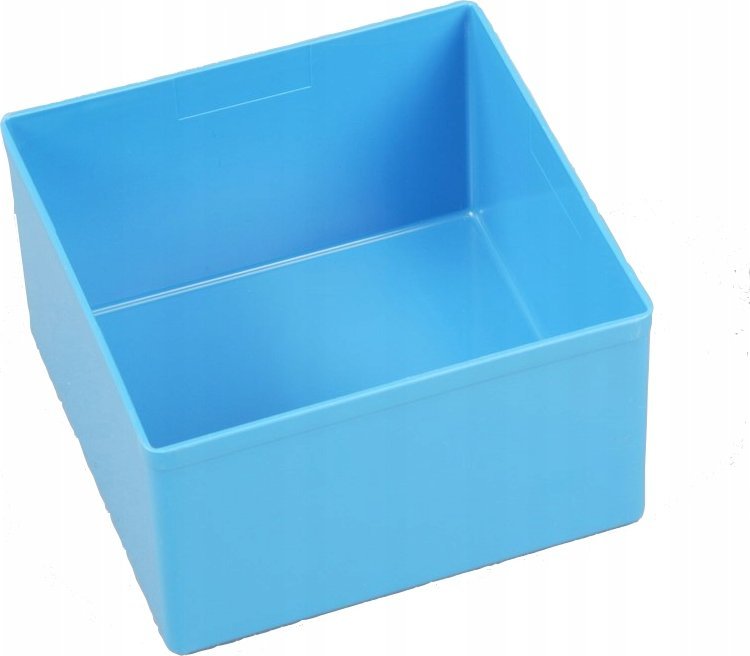 AllIT Pojemnik magazynowy, warsztatowy 107x107x60 mm. Niebieski