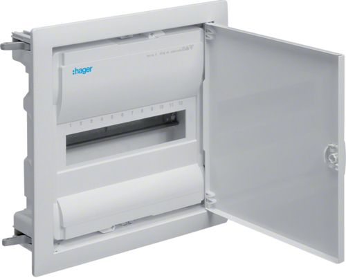 Hager Rozdzielnica modułowa 1x12 podtynkowa do ścianek karton-gips IP30 Volta (VH12NE)