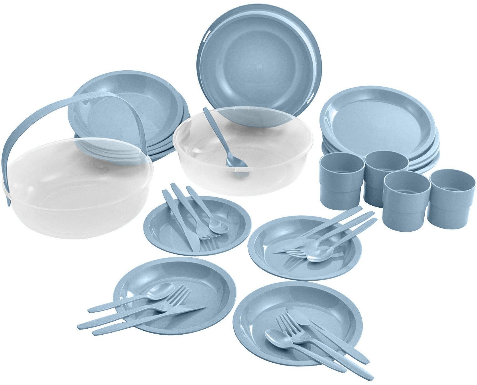 Zestaw kempingowy niebieski 262887 CURVER