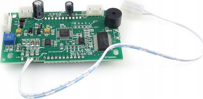 Techrebal Wyświetlacz LCD niebieski do stacji rozlutownica ZD-915 / ZD-917