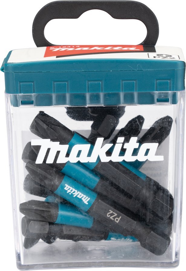 Makita MAKITA KOŃCÓWKA WKRĘTAKOWA PZ2-50mm /10szt. IMPACT BLACK