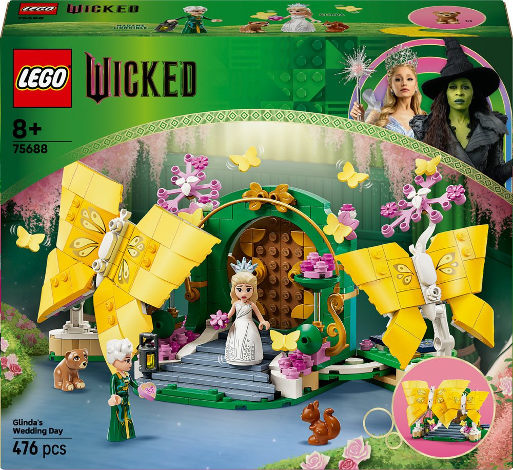 LEGO Wicked Dzień ślubu Glindy (75688)