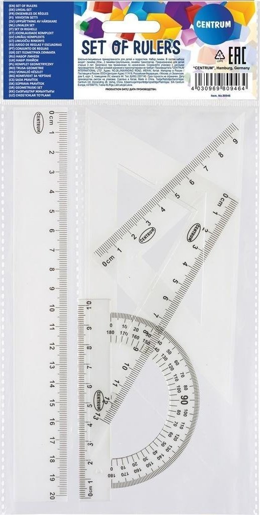 Centrum ZESTAW KREŚLARSKI CENTRUM 80946