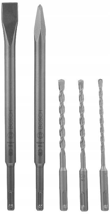 5Pc SDS-plus Chisel Set