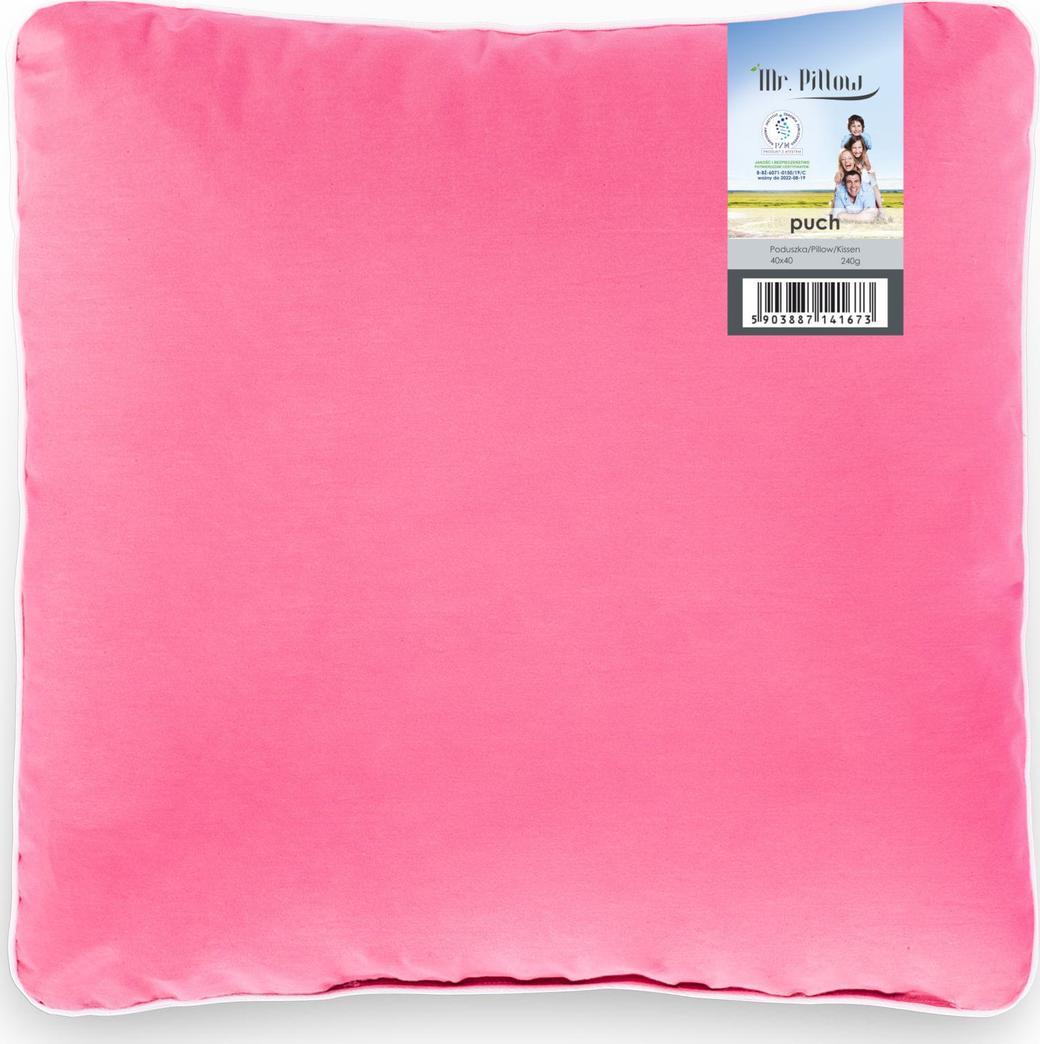 AMZ Poduszka 50 x 60 Mr. PILLOW Classic Puch Róż
