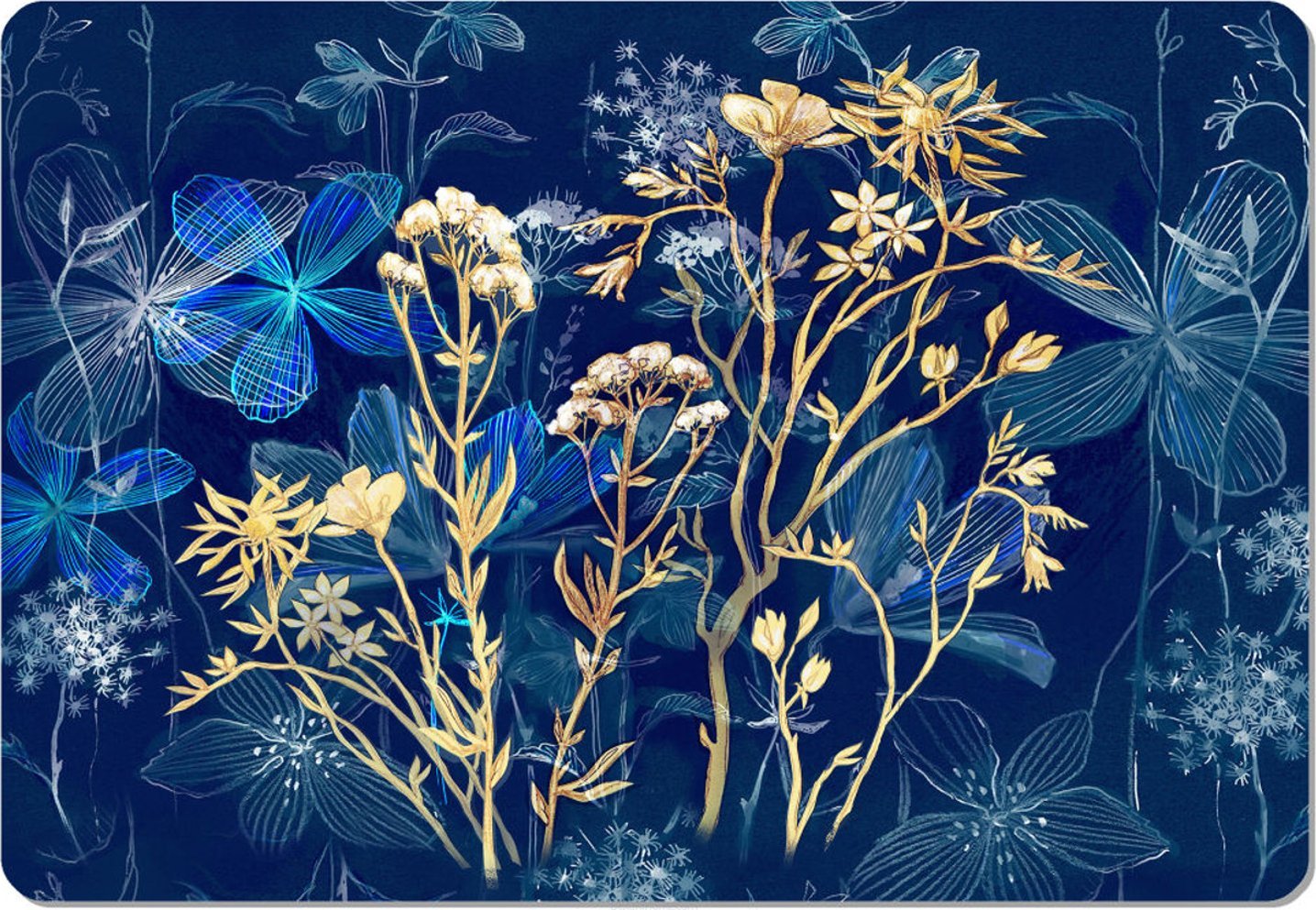 Bertoni Podkładka na biurko Midnight 50x70 cm