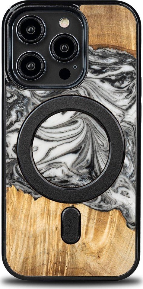 BeWood Etui Bewood Unique na iPhone 14 Pro - 4 Żywioły - Ziemia z MagSafe