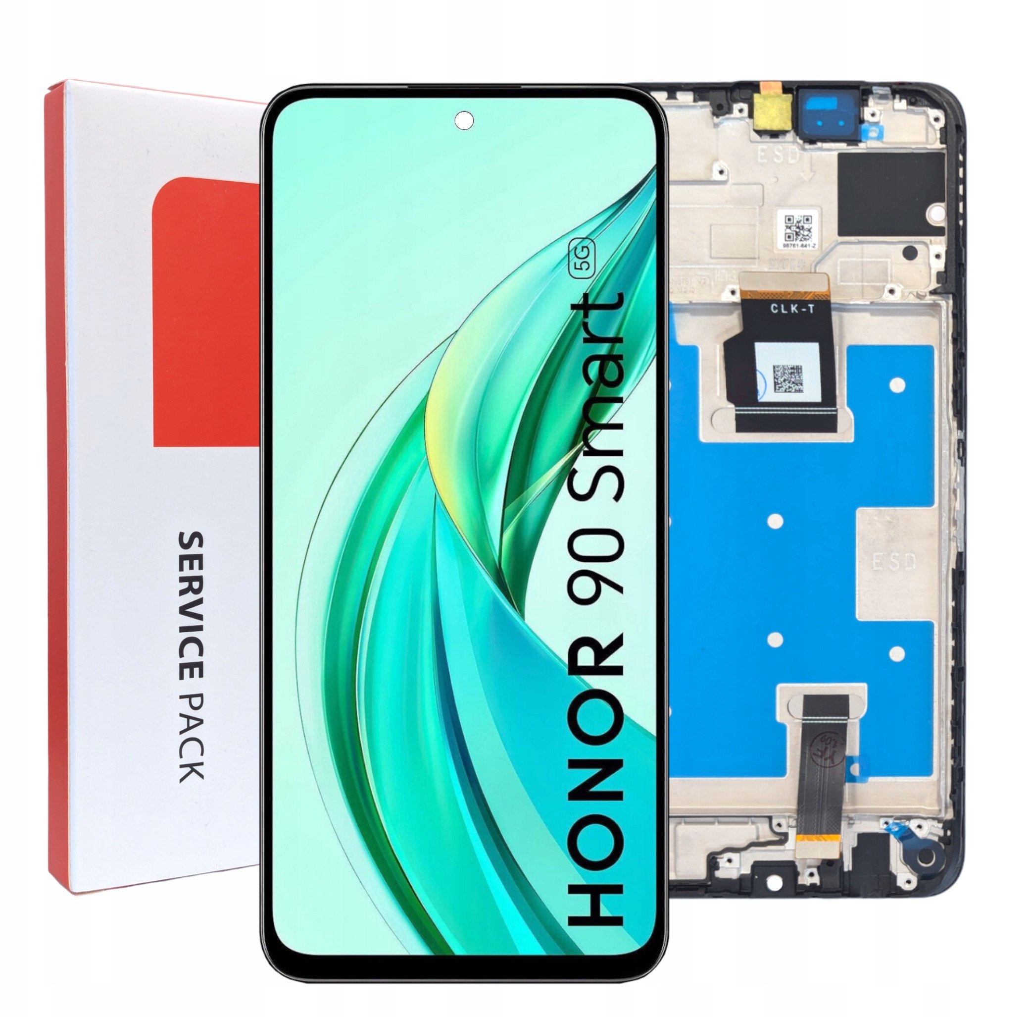 ORYGINAŁ WYŚWIETLACZ EKRAN LCD DO HONOR 90 SMART 5G RAMKA CLK-NX1 CLK-NX3