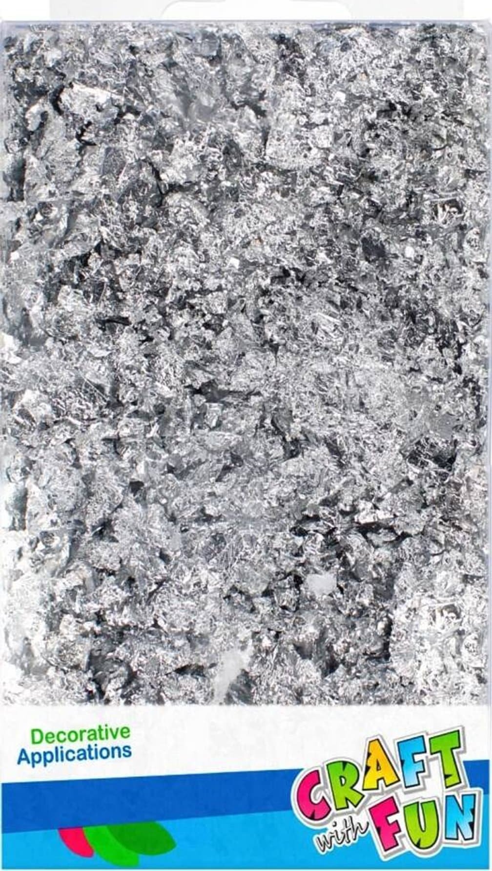 Craft with Fun OZDOBA BN FOLIA DO ZLOCEN SREBRO CF WB 50